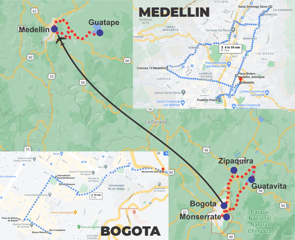 Bogota & Medellin